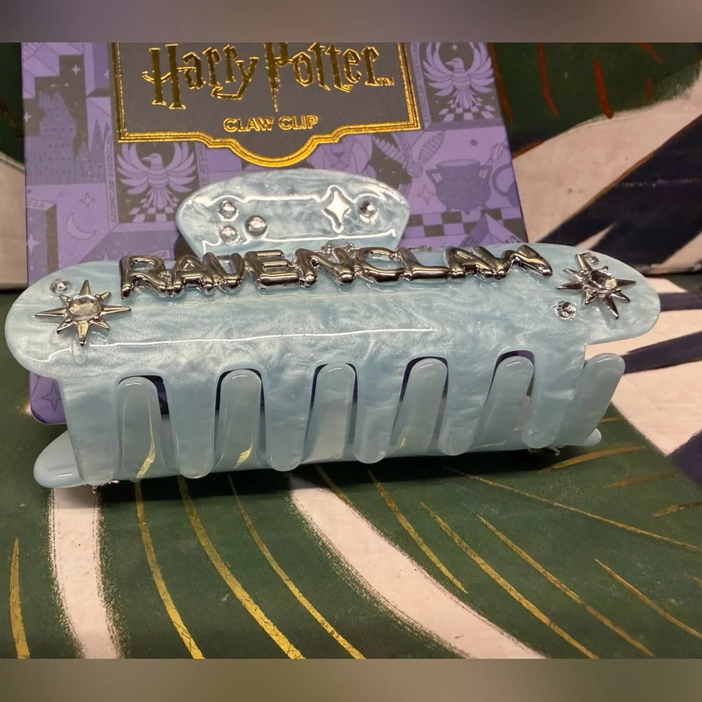 Harry Potter Ravenclaw Light Blue Hair Claw clip NWT